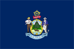 ME state flag